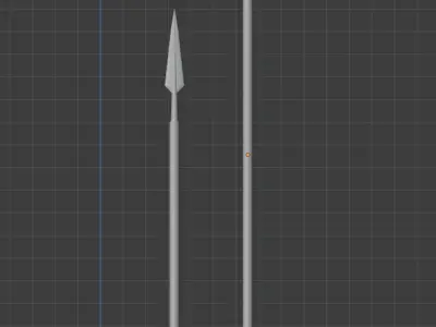Mandalorian Beskar Spear 3D print model
