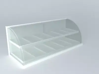 Kit glass display case Free 3D model purchase