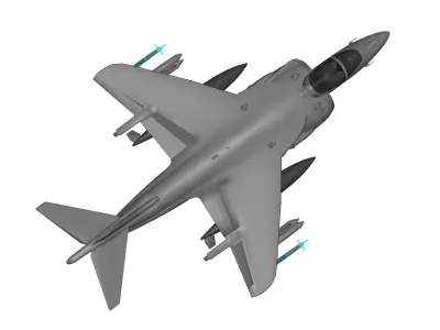 McDonnell Douglas AV-8B Harrier II 3D model