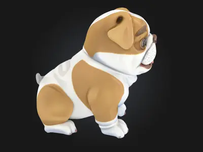 Puppy Joy  A Bundle of Happiness and Playfulness 3D model