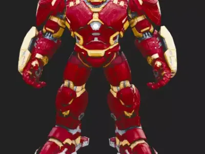 Iron Man Mark 44 - Hulkbuster Armor 3D model 3D model