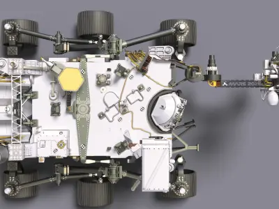 Perseverance Mars Rover 3D model