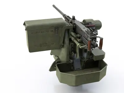 RWS M151 Protector with M2 3D model