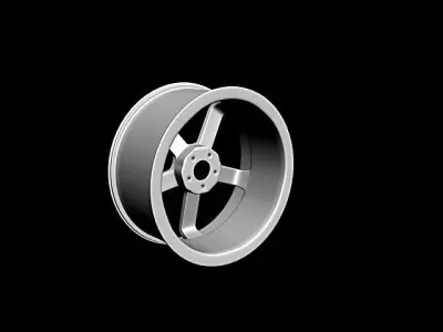 Advan Racing GT Low-poly 3D model