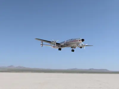 Lockheed L1049 super CONSTELLATION- 3D printed Scale model 3D print model