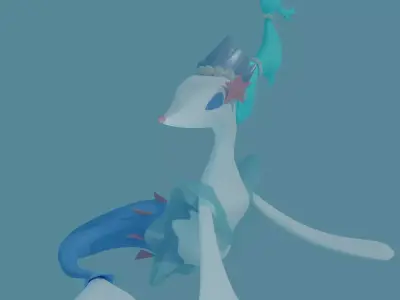 Pokemon Primarina Free 3D model