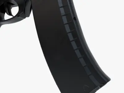 Assault rifle AEK 971 3D model