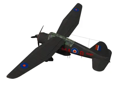 Westland Lysander MkIII 3D model
