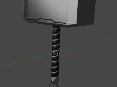 Thor Hammer 3d model Free 3D model