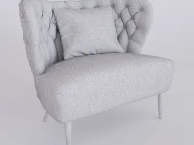 Fado armchair by PAULO ANTUNES Free 3D model