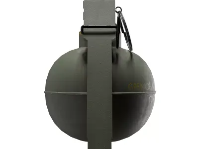 M67 Hand grenade Low-poly 3D model purchase
