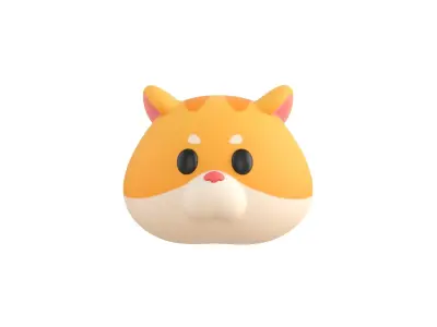 Prop165 Hamster Head 3D model