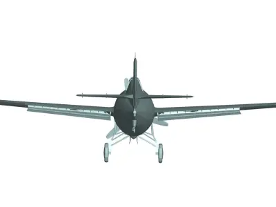 Grumman F4F Wildcat 3D model