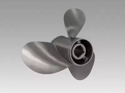 Boat propeller 3D model