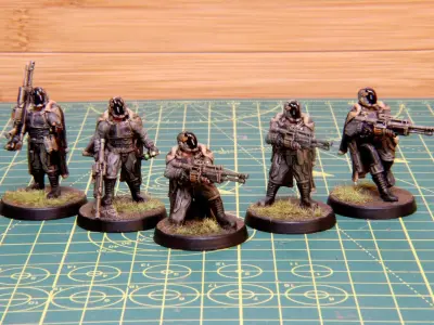 Lucian Blackguard - Snipers 3D print model