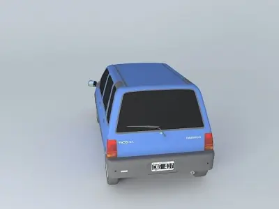Daewoo Tico SX 1998 Free 3D model