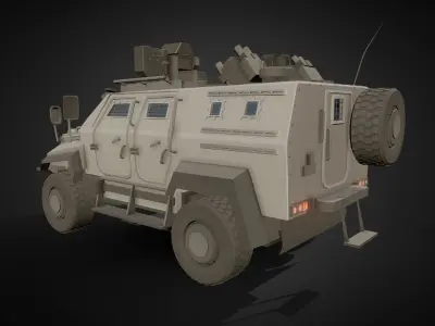 Humvee Military 3D model