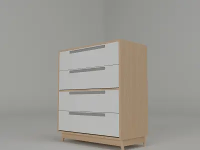 Cabinet  end Closet Furniture  3D model