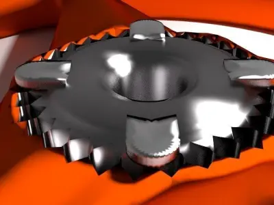 Motorcyle Sportrim Type 1 3D model