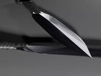 Ceremonial Dagger of the Riftborn 3D model