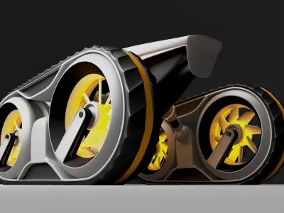 Drone Concept Model 3D model