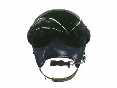 Pilot helmet ja-1 3D model