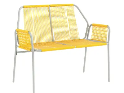 Fisher Patio Loveseat 3D model