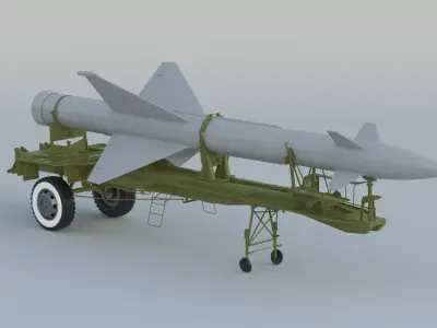 S 25 Berkut SA 1 Guild Free low-poly 3D model