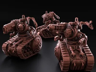 Mech-Destroyer - Omniforge 3D print model