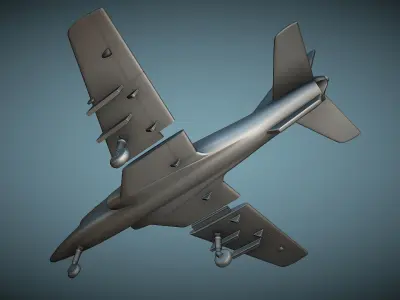 Soko G-4 Super Galeb - 3D Printable Model 3D print model