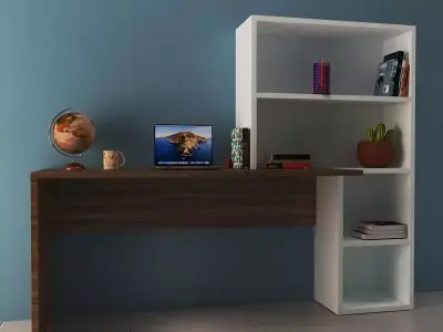 Study table Free 3D model buy
