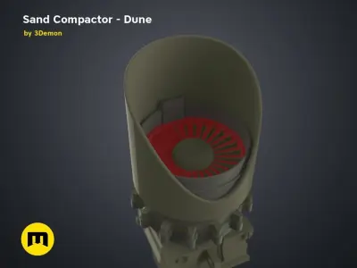 Sand Compactor - Dune 3D print model