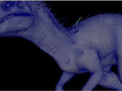 irex dinosaur  3D model