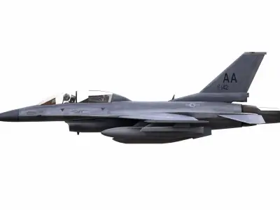AirCraft 05 - fighter 3D model