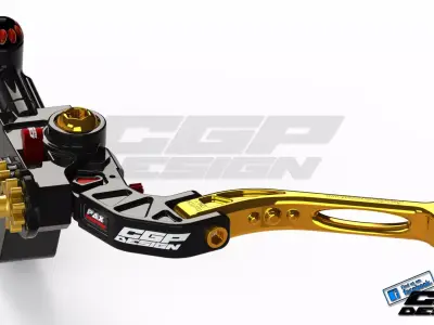 PINKI clutch leverdesigned by paX 3D model