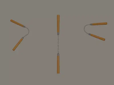 Nunchucks 3D model
