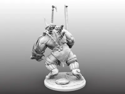 Steampunk Oni  3D print model