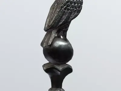 Bird of Prey Low-poly 3D model