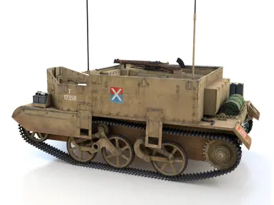 Bren Gun Carrier - BUC - T17358 3D model