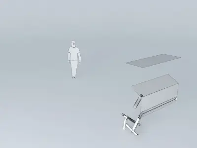 Pineland Bench Free 3D model