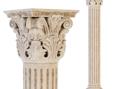 Column 002 3D model