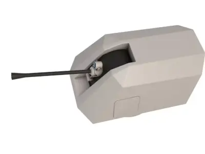 Turret Gun Station 3D model