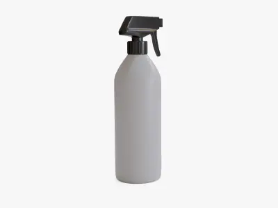 Spray Bottle 3D model 6