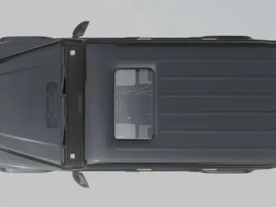 Mersedes-Benz G63 AMG Low-poly 3D model