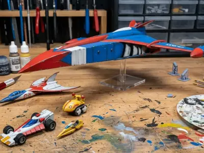 Gatchaman - Battle of the Planets - G-Force Vehicle Collection 3D print model