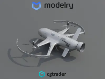 Naval Drones 3D model