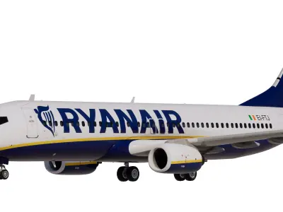 Ryanair Boeing 737-800 3D model