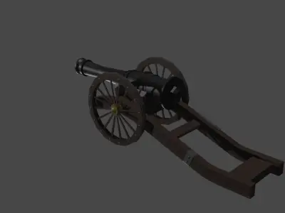 Low-poly pack of medieval weapons Low-poly 3D model
