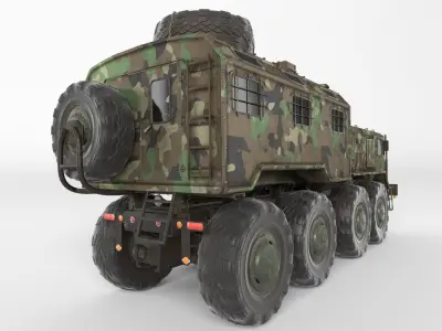 Maz 537 Kung 3D model