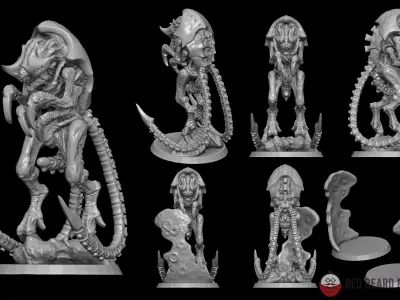 Xenoteras Psyker 3D print model